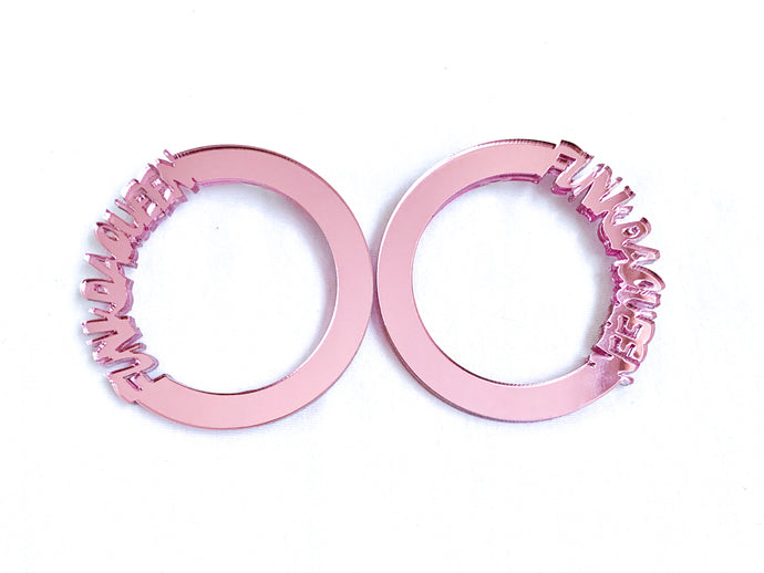 Funk Da Queen Hoop Earrings